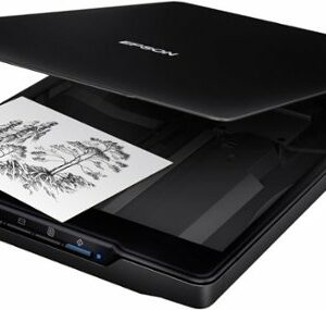 Epson - Perfection V19 II Color Photo and Document Flatbed Scanner