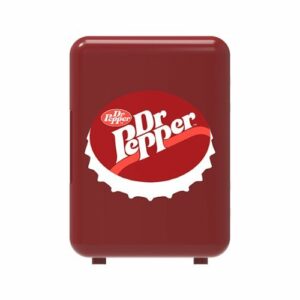 Curtis - Dr Pepper - 6-Can Portable Mini Cooler - Red