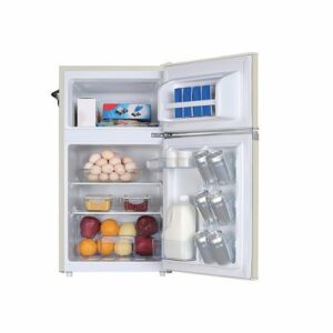 Frigidaire - Retro 3.2 Cu. Ft. Mini Fridge with Top Freezer - Platinum