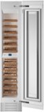 Bertazzoni - 8.4 cu.ft Built-in Wine Column with Interior TFT touch & Scroll Interface