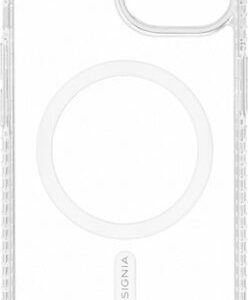 Insignia™ - Hard-Shell Case with MagSafe for iPhone 15 - Clear