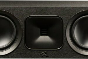 MartinLogan - Motion Foundation C1 2.5-Way Center Channel Speaker with Dual 5.5” Midbass Drivers (Each) - Black