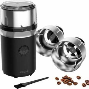 Cosori - 2-in-1 Coffee Grinder - Black