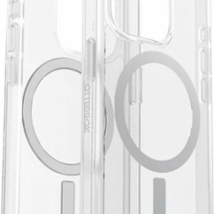 OtterBox - Symmetry Series Hard Shell for MagSafe for Apple iPhone 15 Pro - Clear