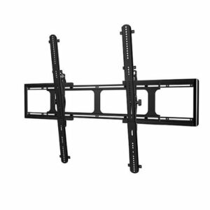 Sanus - Tilt TV Wall Mount for Most 40" - 110" TVs up to 300lbs - Tilts down to reduce glare - Black