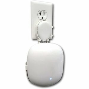 Mount Genie - The Easy Outlet Holder for Nest WiFi Pro (1-pack) - White