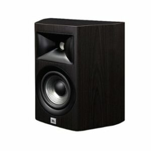 JBL - Studio 610  5.25" 2-Way Compression Driver On Wall Loud Speaker (Pair) - Dark Wood