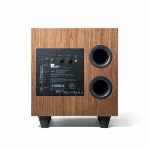 JBL - L10cs 10" 250W Powered Subwoofer - Walnut