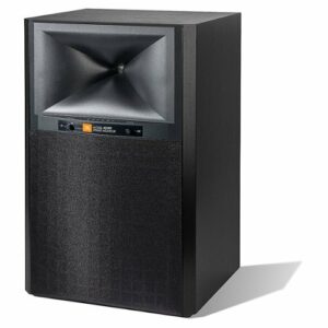 JBL - 4329P 8" Hi-Res 600W Wireless 2-Way Bookshelf Speakers (Pair) - Black