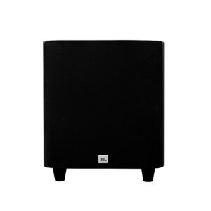 JBL - Studio 650P 10" 1000W Subwoofer - Dark Wood