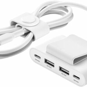 Belkin - 4-Port USB Power Extender - White