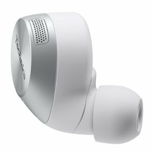 Technics - HiFi True Wireless Earbuds with Noise Cancelling and 3 Device Multipoint Connectivity with Wireless Charging - Silver