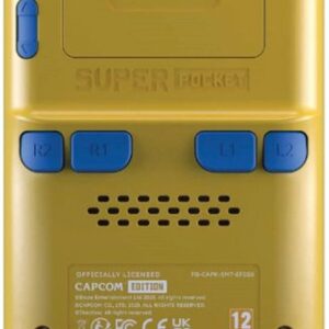 Blaze Entertainment - Hyper Mega Tech! CAPCOM Super Pocket - Blue/Yellow