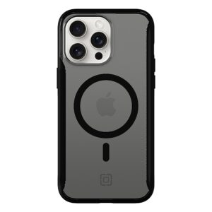 Incipio - AeroGrip Hard Shell Case with MagSafe for Apple iPhone 15 Pro Max - Stealth Black