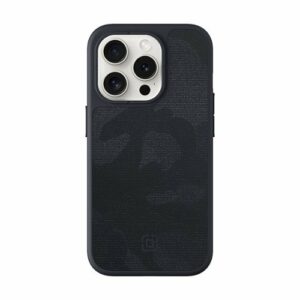 Incipio - cru. Protective Hard Shell Case with MagSafe for Apple iPhone 15 Pro - Navy Camo