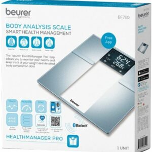 Beurer - Bluetooth Digital Body Weight Scale - Silver