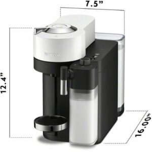 De'Longhi - Vertuo Lattissima Espresso Machine - White