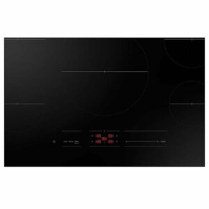 Samsung - 36" Built-In Electric Induction Cooktop with 5 Burners and Wi-Fi - Black