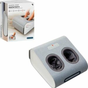 Sharper Image - Shiatsu Foot+ Compression and Rolling Massage with Heat - Gray