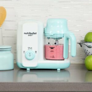 NutriBullet - Baby Steam and Blend - White/Blue