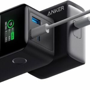 Anker - Power Bank (24000mAh, 140W, 3-Port) - Black