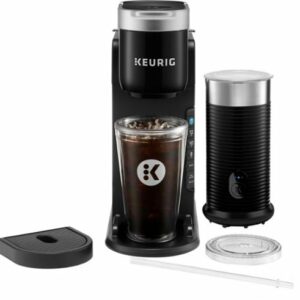 Keurig - K-Café Barista Bar Single Serve Coffee Maker and Frother - Black