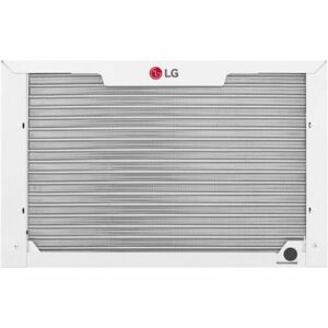 LG - 1,400 Sq. Ft 23,000 BTU Window Mounted Air Conditioner with 11,600 BTU Heater - White