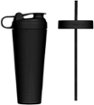 HydroJug - HydroShkr Shaker Bottle Stainless Steel 24oz - Black