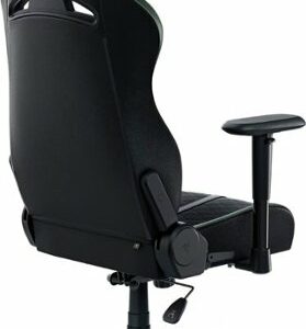 Razer - Enki X Essential Gaming Chair for All-Day Comfort - Black/Green