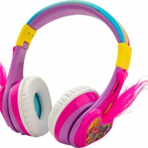 eKids - DreamWorks Trolls Wireless Over-the-Ear Headphones - Pink