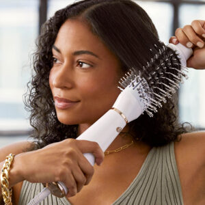 T3 - AireBrush One-Step Smoothing and Volumizing Hair Dryer Brush - White