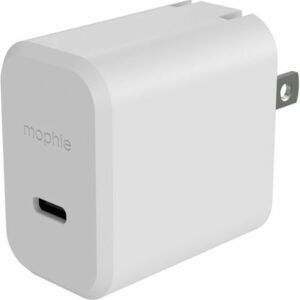 mophie - speedport 30 30W USB-C PD GaN Fast Wall Charger - White