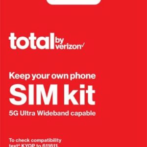 Total by Verizon - Keep Your Own Phone SIM Card Kit - Multi