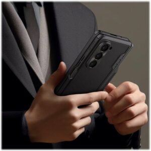 SaharaCase - GRIP Series with Kickstand and Stylus Compatibility Case for Samsung Galaxy Z Fold5 - Black