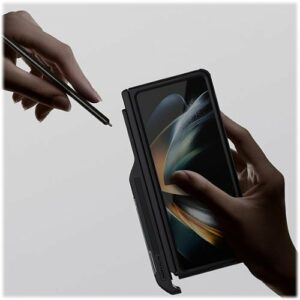 SaharaCase - GRIP Series with Kickstand and Stylus Compatibility Case for Samsung Galaxy Z Fold5 - Black