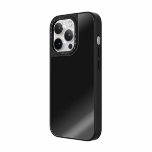 CASETiFY - Mirror Case with MagSafe for Apple iPhone 15 Pro Max - Black with Black Bumper