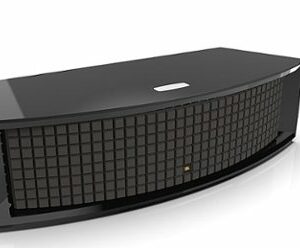 JBL - L75ms Black Edition Dual 5-1/4" Hi-Res 350W 3-Way Active Tabletop Speaker - Black Gloss