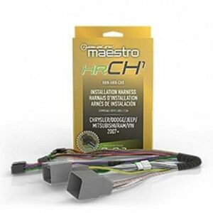 Maestro - Wiring harness for select Chrysler, Dodge, and Jeep vehicles 2007 and up - Black