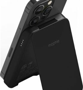 mophie - snap+ juice pack mini with stand - Black