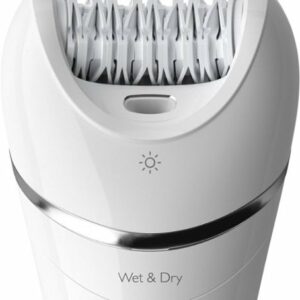 Philips Epilator Series 8000 for Women - White With Silver Accent