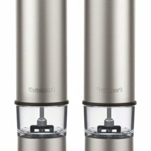 Cuisinart - Rechargeable Salt & Pepper Mills - Silver