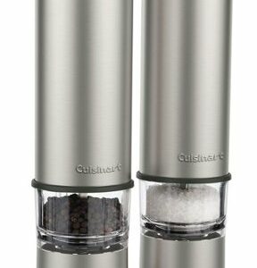 Cuisinart - Rechargeable Salt & Pepper Mills - Silver