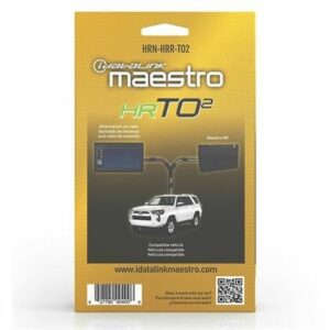 Maestro - Wiring harness for select Toyota vehicles 2012-2021 - Black