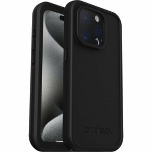 OtterBox - Frē Series for MagSafe Hard Shell Case for Apple iPhone 15 Pro - Black