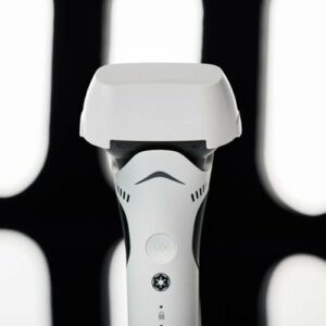 Panasonic - Star Wars Stormtrooper Wet/Dry Electric Shaver with 3-Blade Cutting System and Beard Sensor - white/black