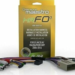 Maestro - Radio Wiring T-Harness for Select 2006-16 Ford Vehicles with HU Connectors - Black