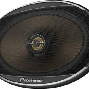 Pioneer - 6" x 9" 2-way Car Speakers Aramid Fiber-reinforced IMPP cone (Pair) - Black