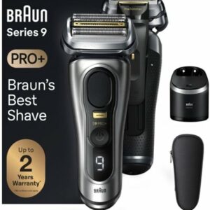 Braun Series 9 PRO+ Electric Shaver with 6 in 1 SmartCare Center - Silver