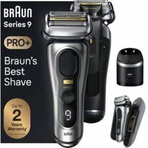 Braun Series 9 PRO+ Electric Shaver with 6 in 1 SmartCare Center - Silver