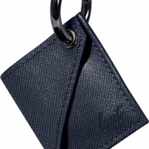 LAUT - Prestige Vegan Leather Folded Carrying Case for Apple AirTag - Indigo